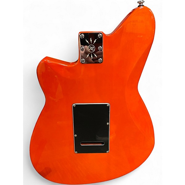 Used 2023 Reverend Ron Asheton Jetstream 390 Rock Orange Solid Body Electric Guitar