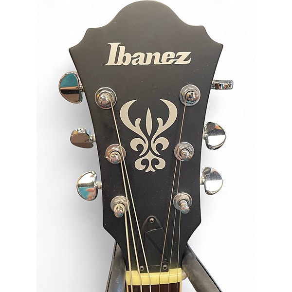 Used Ibanez AS53 Tobacco Flat Hollow Body Electric Guitar