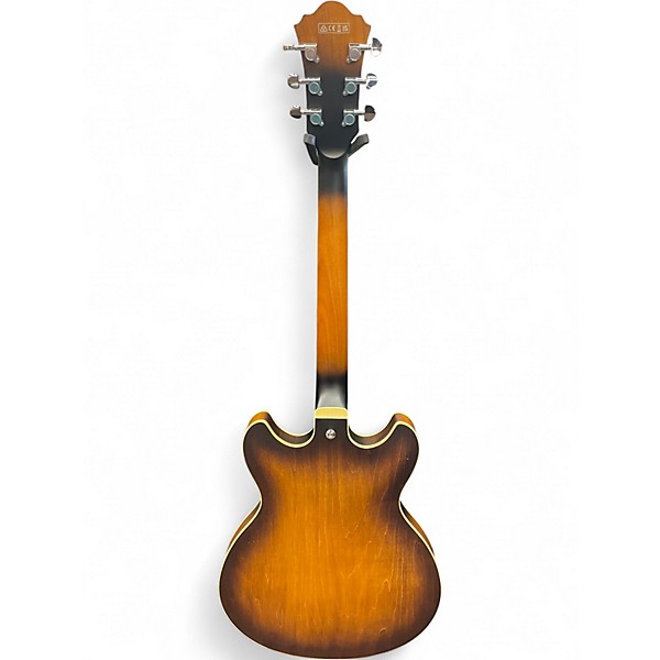Used Ibanez AS53 Tobacco Flat Hollow Body Electric Guitar