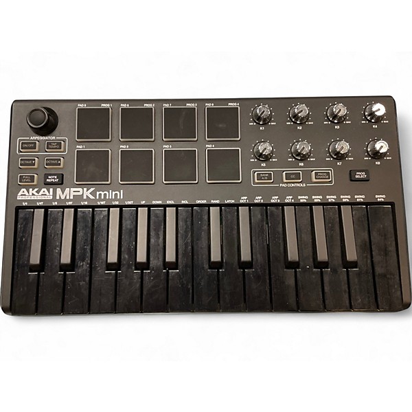 Used Akai Professional MPK Mini MIDI Controller