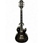 Used Epiphone Les Paul Custom Bats in Flight Ebony Burst Solid Body Electric Guitar thumbnail