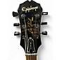 Used Epiphone Gibson Ebony Burst Solid Body Electric Guitar