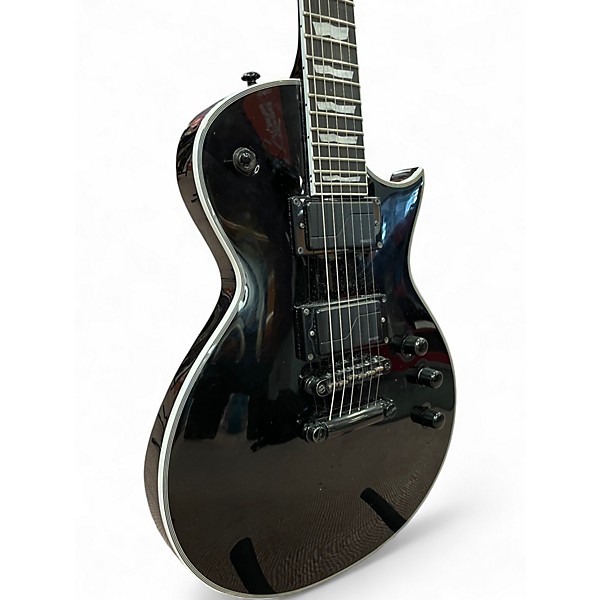 Used ESP EC1000 Deluxe Black Solid Body Electric Guitar