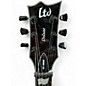Used ESP EC1000 Deluxe Black Solid Body Electric Guitar