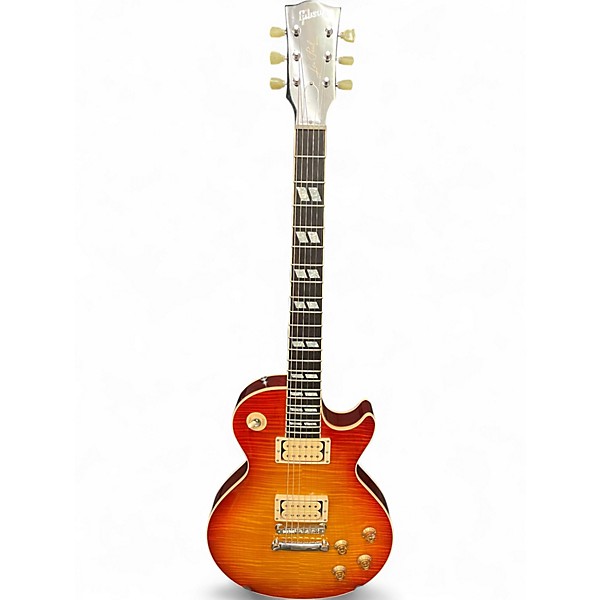 Used Gibson Custom Shop Les Paul LS Dark Cherry Burst Solid Body Electric Guitar
