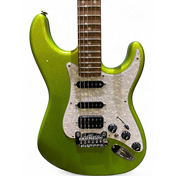 Used G&L Fullerton Legacy HSS margarita metalic Solid Body Electric Guitar