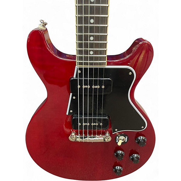Used Epiphone Les Paul Special Double Cutaway Cherry Red Solid Body Electric Guitar