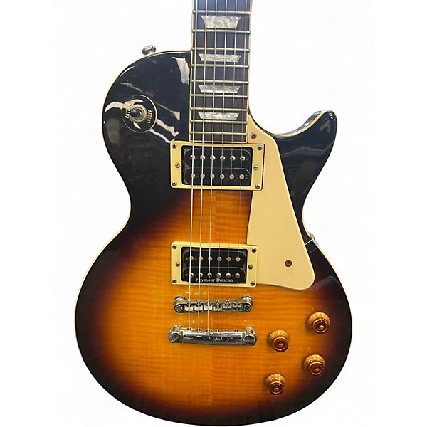 Used Epiphone les paul 2 Tone Sunburst Solid Body Electric Guitar