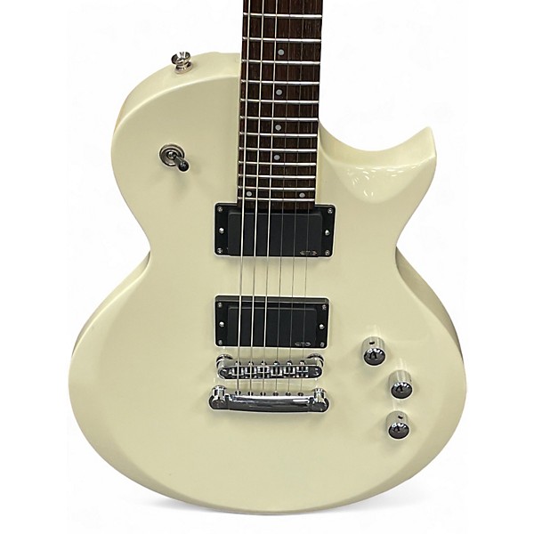 Used ESP LTD EC50 Antique Ivory Solid Body Electric Guitar