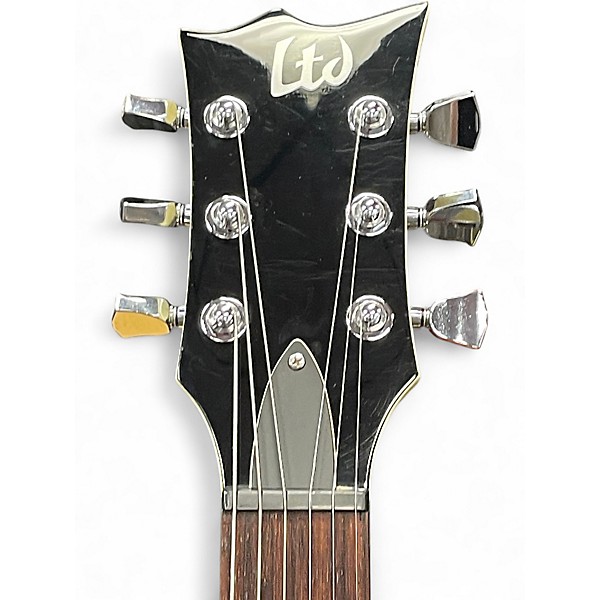 Used ESP LTD EC50 Antique Ivory Solid Body Electric Guitar