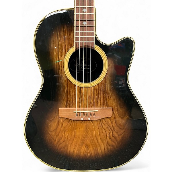 Used Applause AE36 2 Color Sunburst Acoustic Electric Guitar