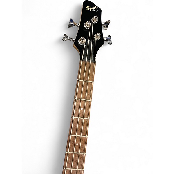 Used Squier MB4 PJ Metallic Blue Electric Bass Guitar