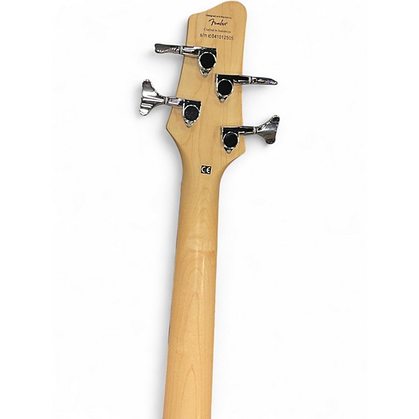 Used Squier MB4 PJ Metallic Blue Electric Bass Guitar