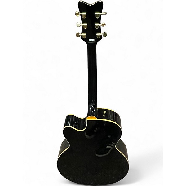Used Gretsch Guitars GS5022CBFE Black and Gold Acoustic Electric Guitar