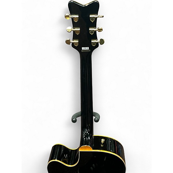 Used Gretsch Guitars GS5022CBFE Black and Gold Acoustic Electric Guitar