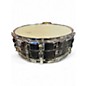 Used Ludwig 14X5 BLACK GALAXY ACROLITE ALUMINUM Black Drum