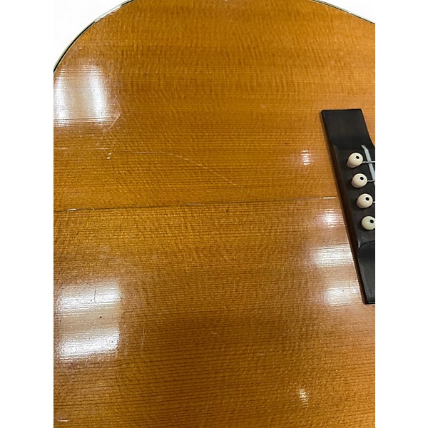 Vintage 1960s Harmony Tenor Natural Acoustic Guitar
