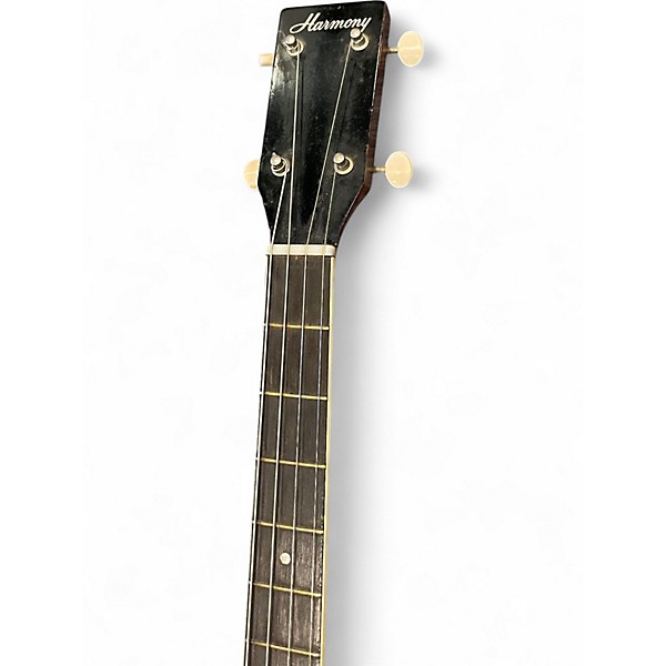 Vintage 1960s Harmony Tenor Natural Acoustic Guitar
