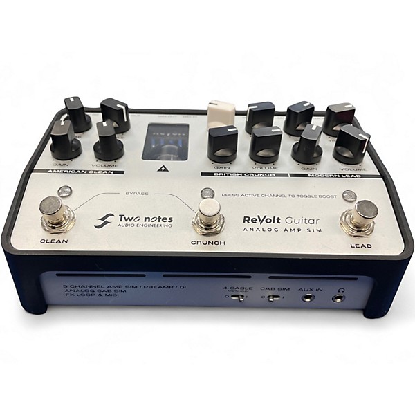 Used Two Notes Revolt Guitar Analog Amp Sim Effect Processor