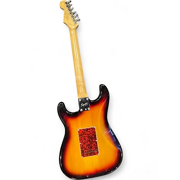 Used Squier STRAT Sunburst Solid Body Electric Guitar