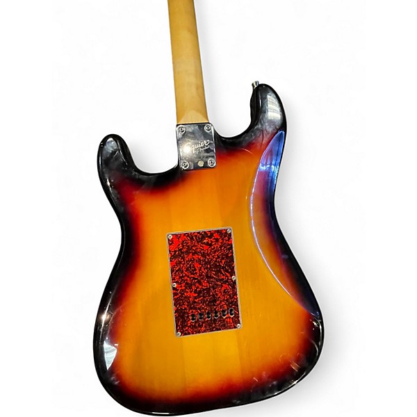 Used Squier STRAT Sunburst Solid Body Electric Guitar