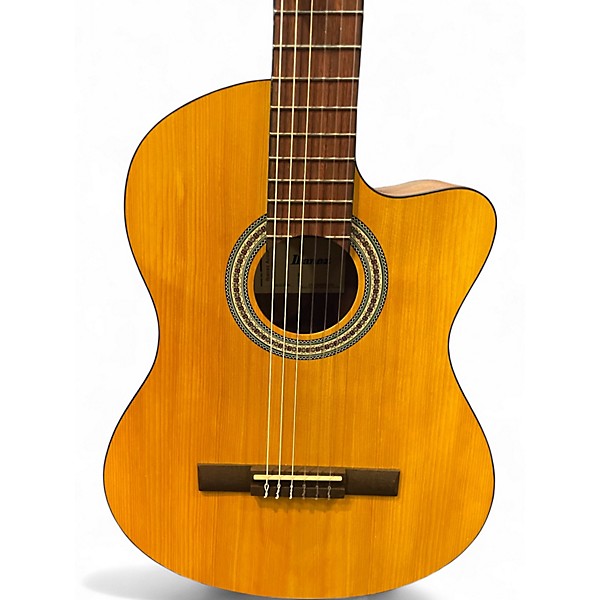 Used Ibanez GA3ECE OAM Natural Classical Acoustic Electric Guitar