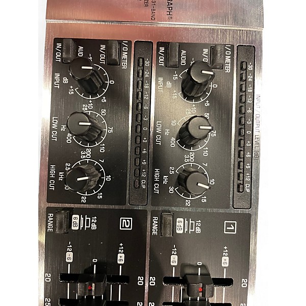 Used Behringer ULTRA-GRAPH PRO Equalizer