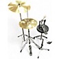 Used Rockwood By Hohner 5 Piece Drum Set Black Drum Kit