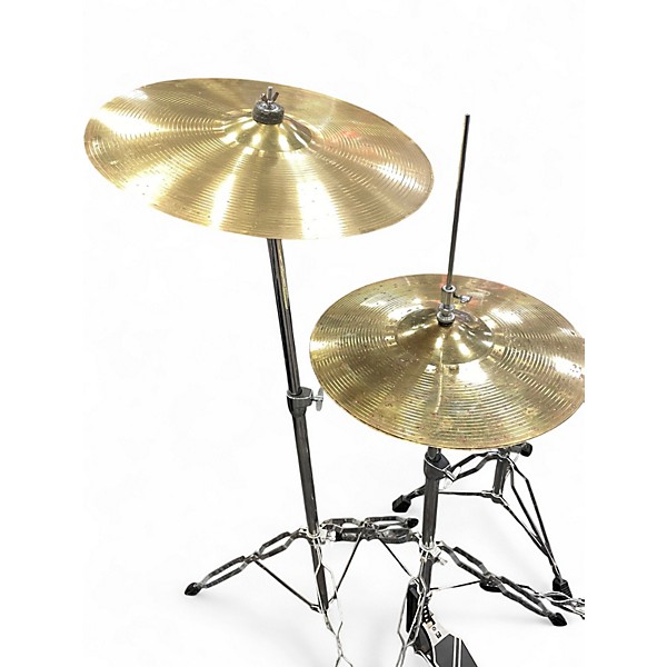 Used Rockwood By Hohner 5 Piece Drum Set Black Drum Kit