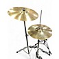Used Rockwood By Hohner 5 Piece Drum Set Black Drum Kit