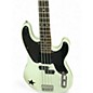 Used Squier Mike Dirnt Signature Precision Bass Arctic White Electric Bass Guitar
