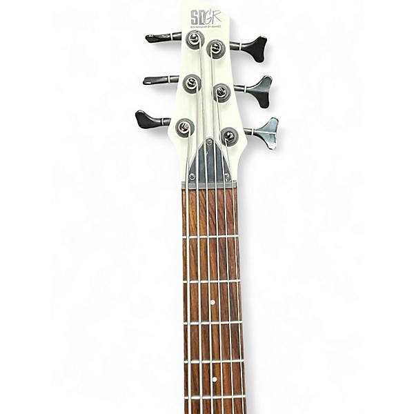 Used Ibanez SR306 White Electric Bass Guitar