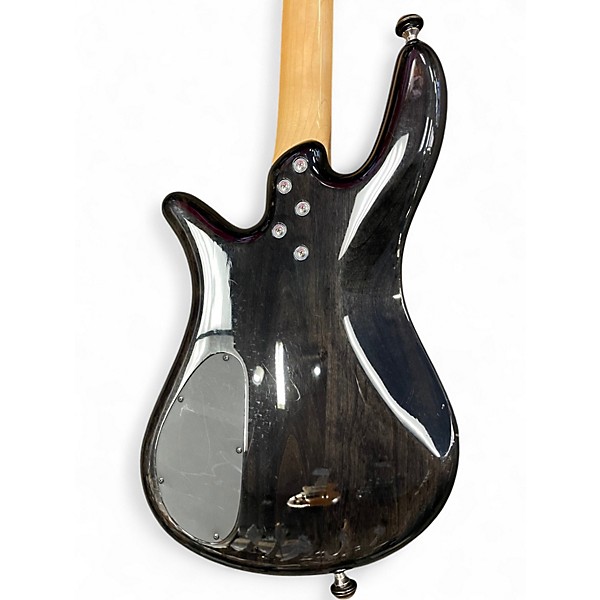 Used Spector Legend 4 Standard Trans Black Electric Bass Guitar