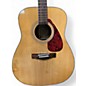 Used Yamaha F325 Natural Acoustic Guitar