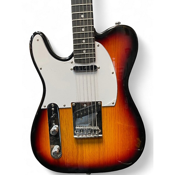Used Donner 39' SINGLECUT Sunburst Solid Body Electric Guitar