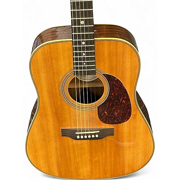 Used Luna D50 Natural Acoustic Guitar