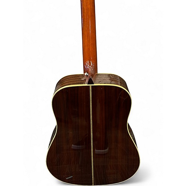 Used Luna D50 Natural Acoustic Guitar