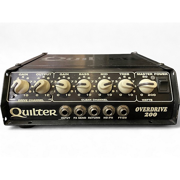 Used Quilter Labs OVERDRIVE 200 Solid State Guitar Amp Head