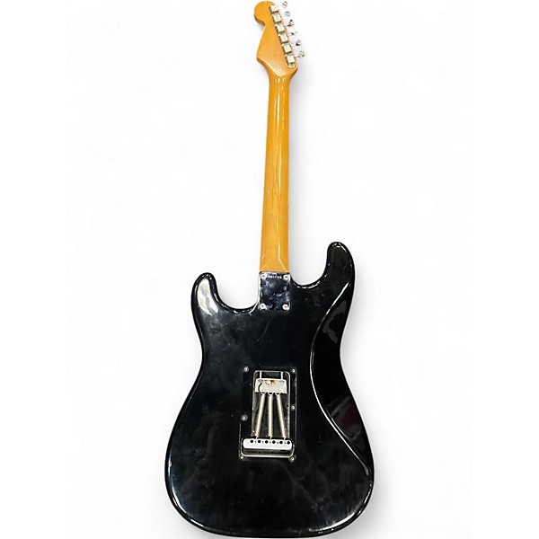 Vintage 1988 Fender Stratocaster Black Solid Body Electric Guitar