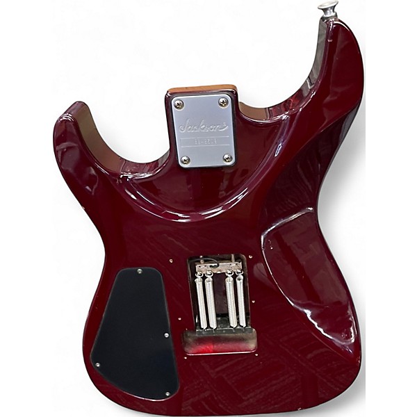 Used Jackson DK7Q Trans Red Solid Body Electric Guitar