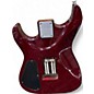 Used Jackson DK7Q Trans Red Solid Body Electric Guitar