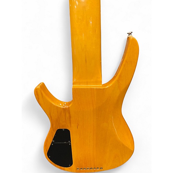 Used Galveston 8 string Natural Electric Bass Guitar