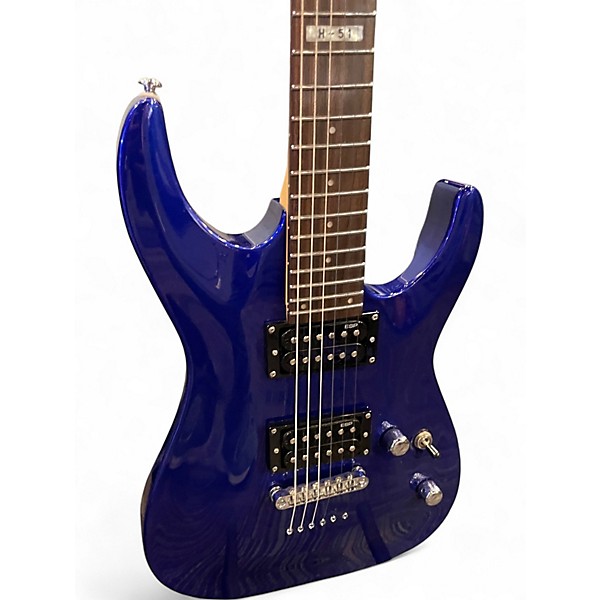 Used 2012 ESP LTD H51 BLUE Solid Body Electric Guitar