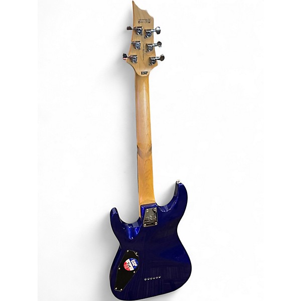 Used 2012 ESP LTD H51 BLUE Solid Body Electric Guitar