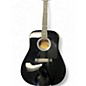 Used Squier SA150 Black Acoustic Guitar