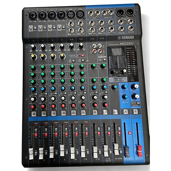 Used Yamaha MG12XU Unpowered Mixer
