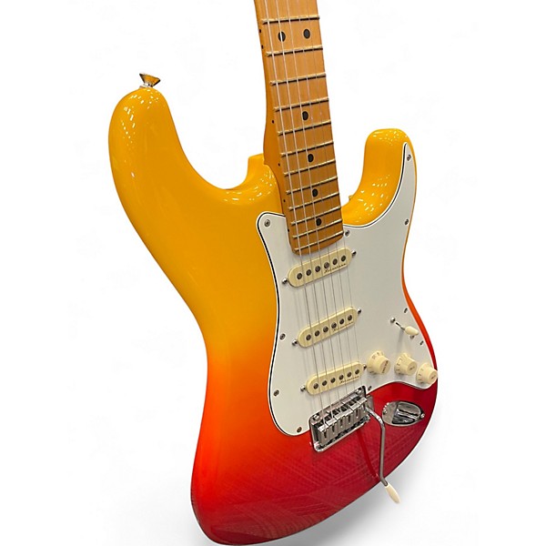 Used 2023 Fender Player Plus Stratocaster Tequila Sunrise Solid Body Electric Guitar