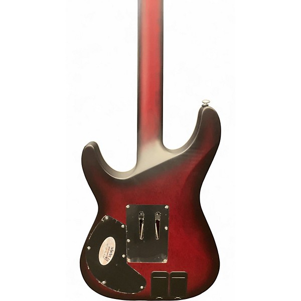Used Schecter C-1 FR S Platinum Black Cherry Solid Body Electric Guitar