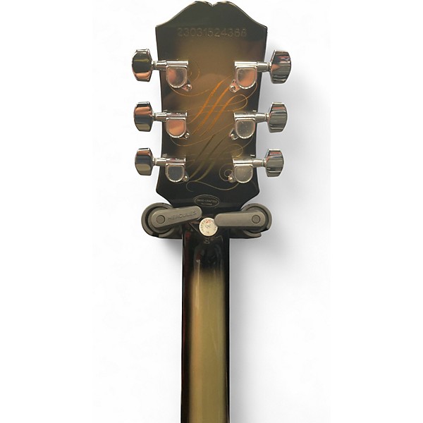 Used 2023 Epiphone Adam Jones Les Paul Custom Art Collection - Korin Faught "Sensation" Silverburst Solid Body Electric Gu...
