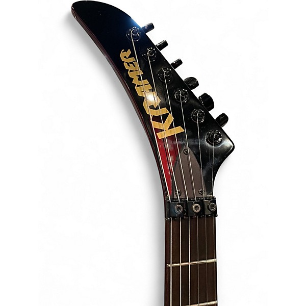 Used Kramer BARETTA FR404 Candy Apple Red Metallic Solid Body Electric Guitar